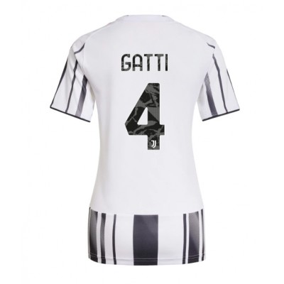 Fotballdrakt Dame Juventus Federico Gatti #4 Hjemmedrakt 2025-26 Kortermet Fotballdrakt Dame Juventus Federico Gatti #4 Hjemmedrakt 2025-26 Kortermet